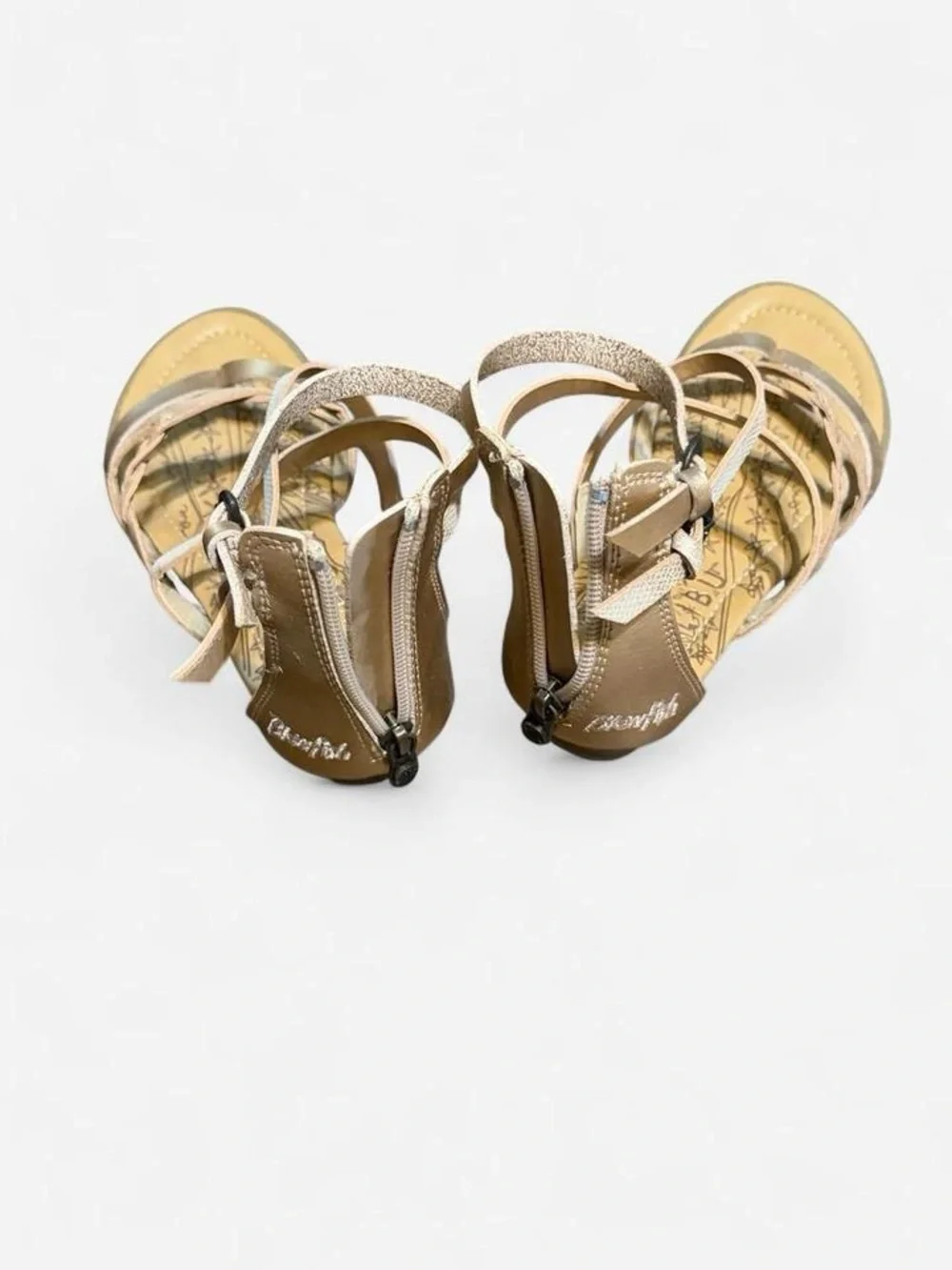 Blowfish | Gold + Cream + Rose Gold | Strappy Sandals